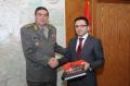 Visit of the defense minister of Macedonia